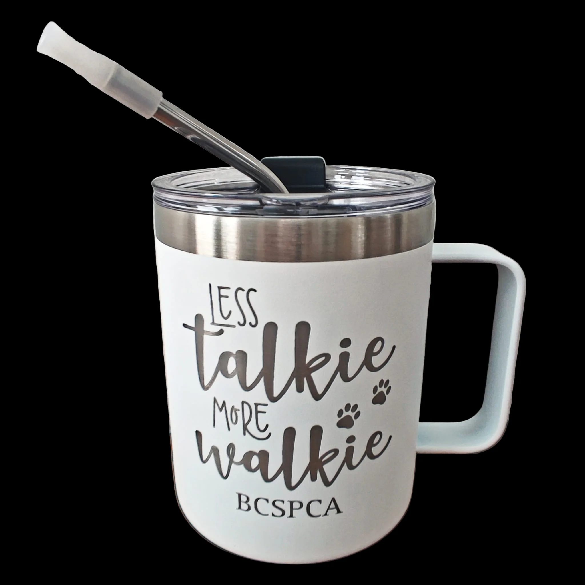 Less Talkie More Walkie - Travel Mug - Image 8