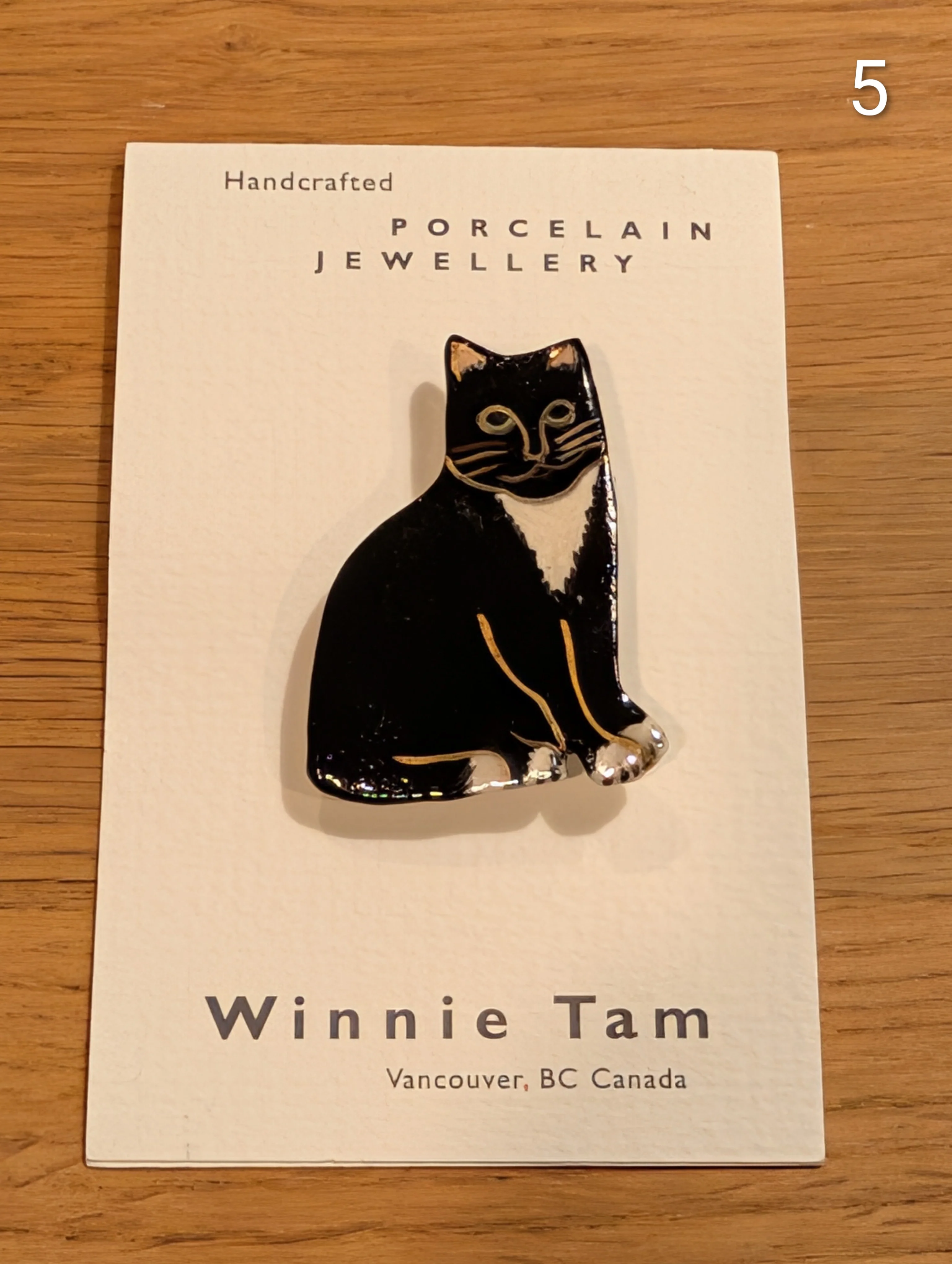 Cat Pins - 6 Unique Designs - Image 5