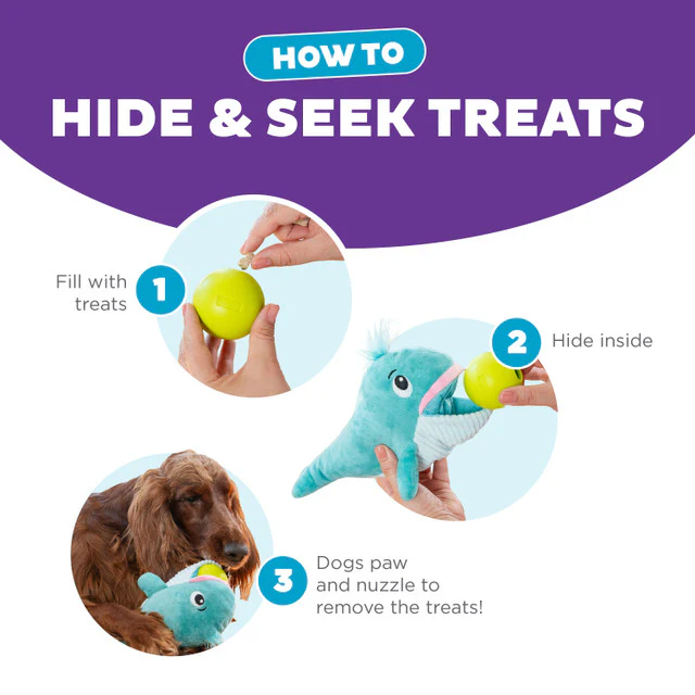 OUTWARD HOUND - Big Mouthz Interactive Plush Dog Puzzle - Image 4